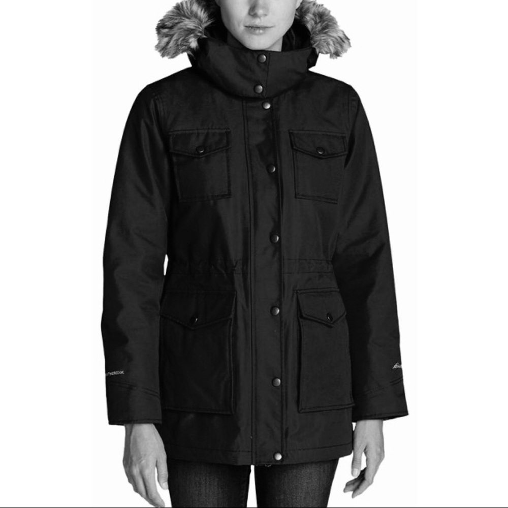 Eddie Bauer Weatheredge Black Coat